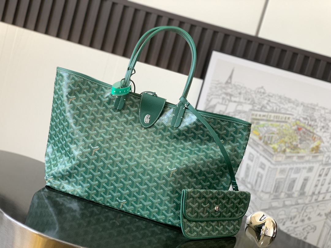 Saint Louis PM Tote Bag In Green